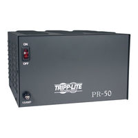 Tripp Lite PR 50 Specifications