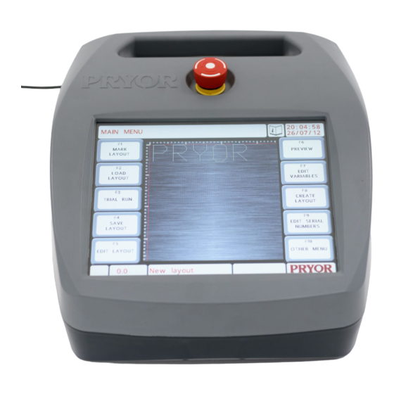 Pryor 4000 Series Quick Start Manual