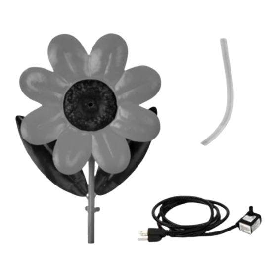 Bernini Greta Flower Spitter Owner's Manual
