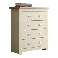 Happybeds Winchester 4 Drawer Chest Assembly Instructions Manual