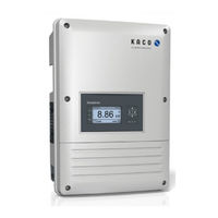 Kaco blueplanet 9.0 TL3 M2 WM OD IIG0 Manual