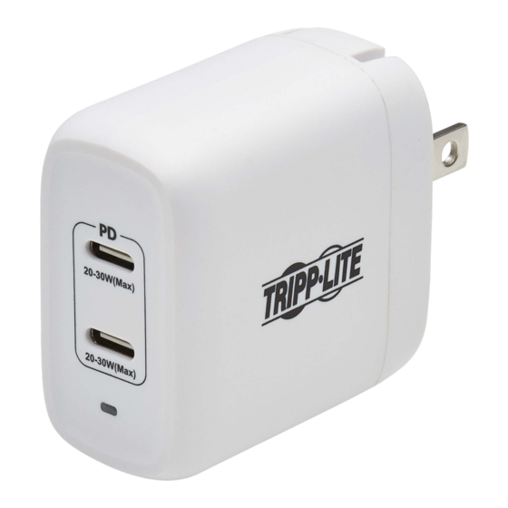 Tripp Lite U280-W02-40C2-G Quick Start Manual