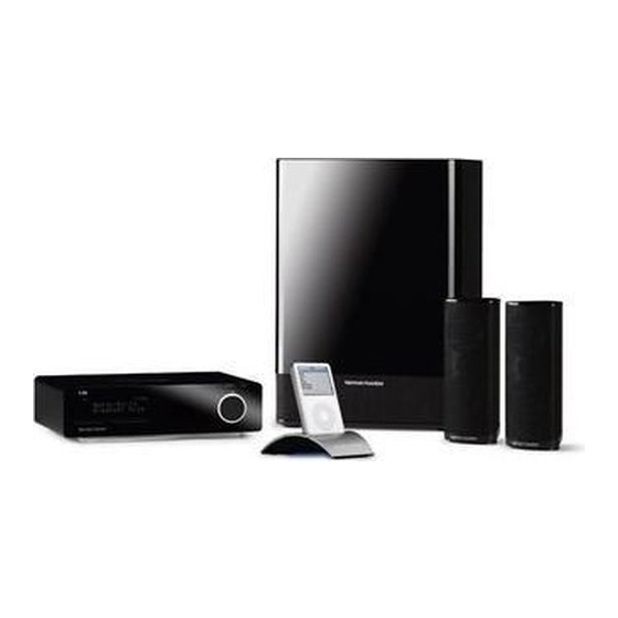 Harman Kardon HS 250 Home Cinema Set Manuals