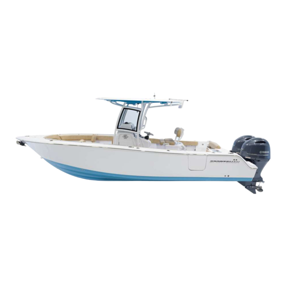 SPORTSMAN BOATS OPEN 252 Owner's Manual And Quick Reference Manual