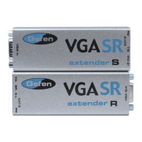 Gefen VGA Extender SR User Manual