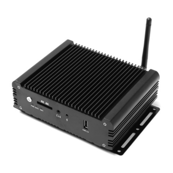 Zotac ZBOX PRO ZP-CI330NANO Manuals