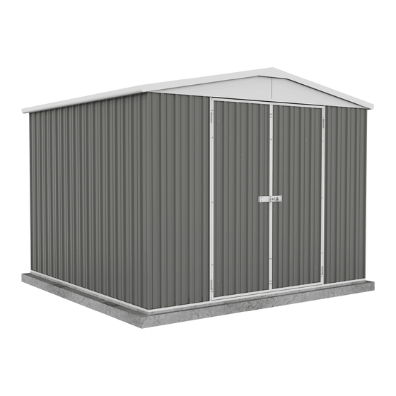 ABSCO SHEDS 30292HK Manual