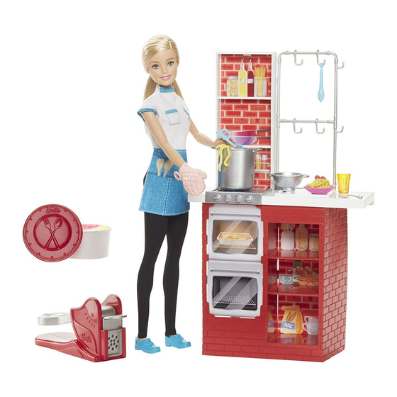 Mattel Barbie DMC31 Instructions