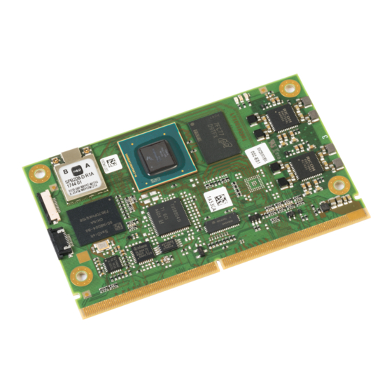 Avnet SMARC MSC SM2S-IMX8M User Manual