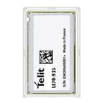 Telit Wireless Solutions xE70-915 User Manual