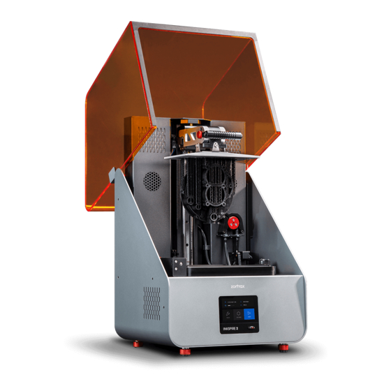 zortrax Inkspire 2 User Manual