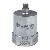 PCB Piezotronics J353B34 Installation And Operating Manual