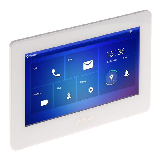 Dahua VTH5422HW Quick Start Manual