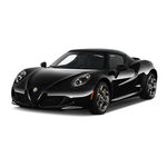 Alfa Romeo 4C 2015 User Manual