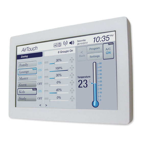Polyaire Zonemaster Airtouch User Manual