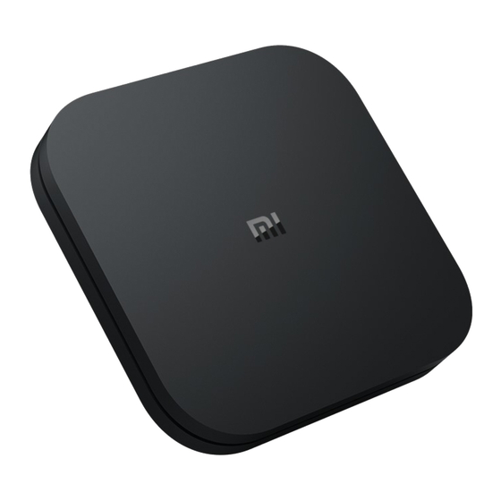 Xiaomi Mi Box Setup Manual