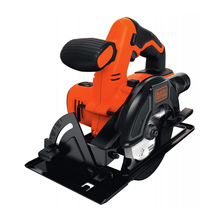 Black+Decker BDCCS18 Manual