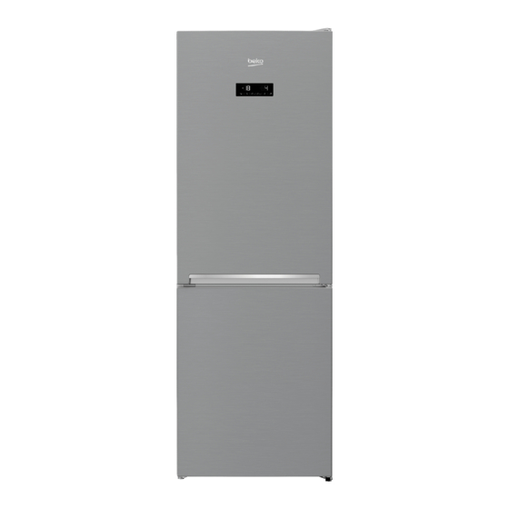 Beko RCNA366E40XP Refrigerator Manuals