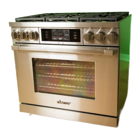 Dacor Discovery DYRP48DSNGH Installation Instructions Manual