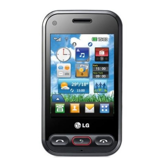 LG -T325 Manual