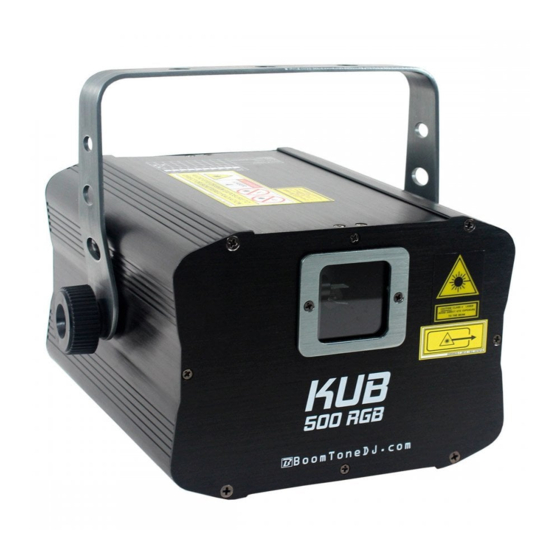 BoomToneDJ KUB 500 RGB User Manual