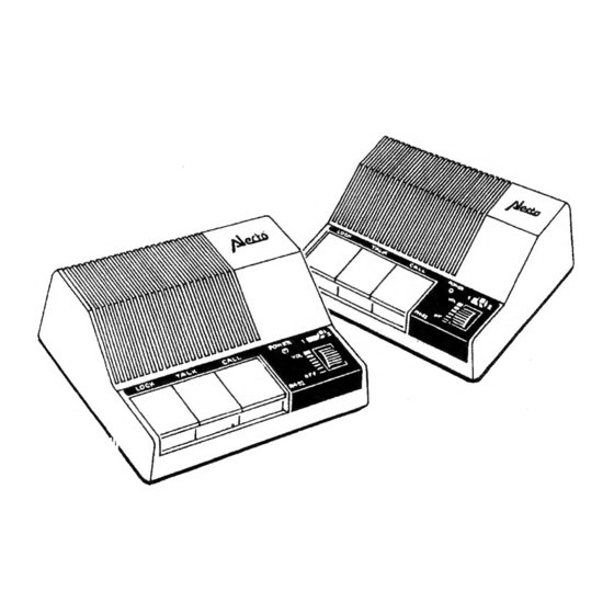 Alecto FM-52 B Instruction Manual