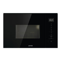 Gorenje BM201SG3BG Manual