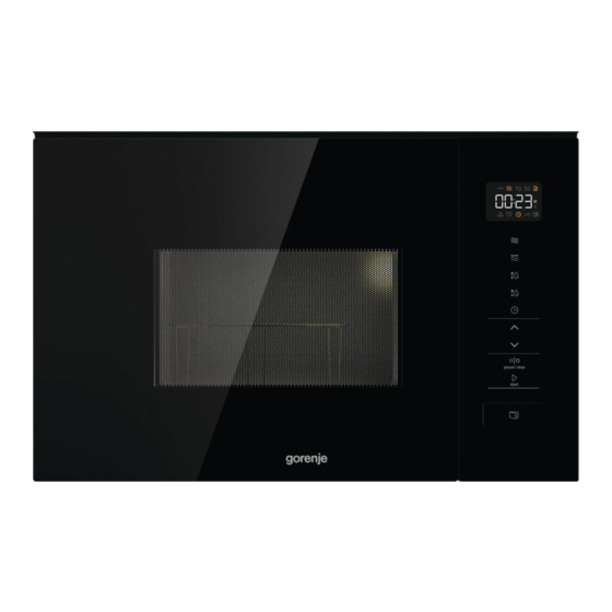 Gorenje BM201SG3BG Manual