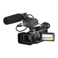Sony HVR-A1N Operating Manual