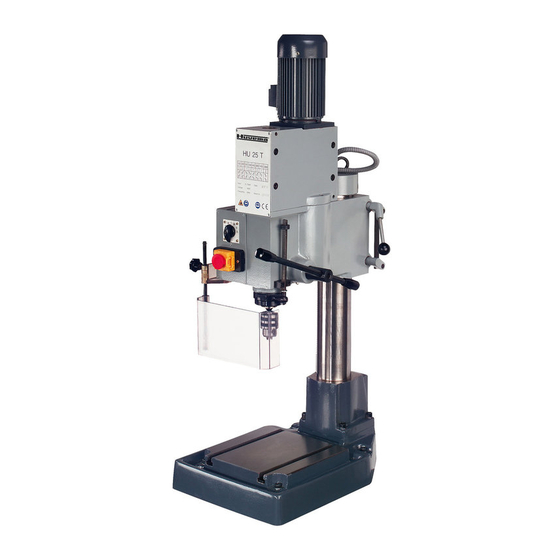 Huvema HU 25 T Manual