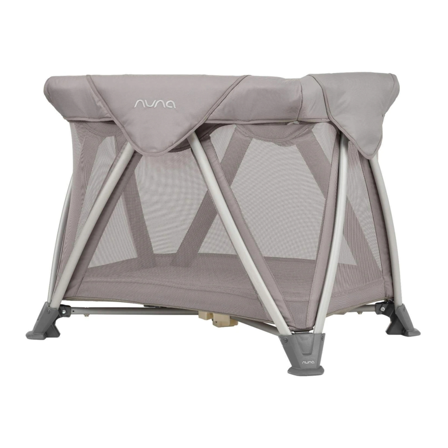 How To Set Up The Travel Crib How To Attach The Bassinet Nuna sena mini Instruction Manual Page 12 ManualsLib