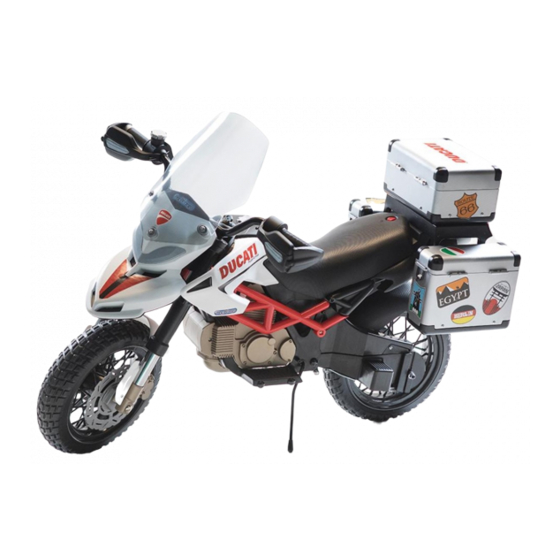 Peg-Perego DUCATI HYPERCROSS Use And Care Manual