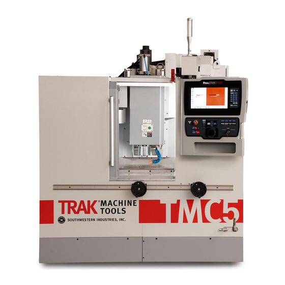 User Manuals: Southwestern Industries TRAK TMC5 Center
