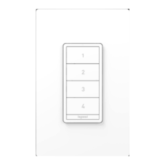 LEGRAND radiant WZ3RCB40 Installation Instructions