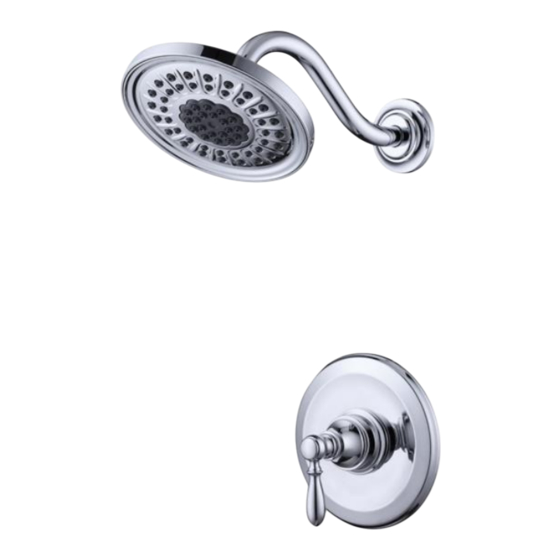 Luxart Embellish EB511TOV Installation Manual