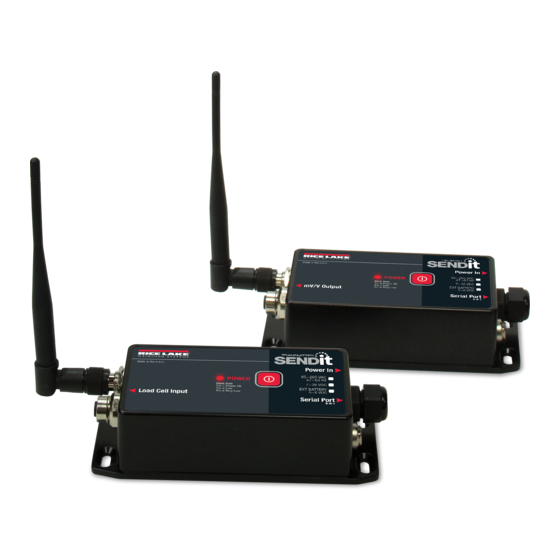 Rice Lake Non-NTEP SENDit Kit Manuals