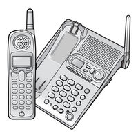 Panasonic KX-TG2356S - 2.4 GHz Cordless Phone Operating Instructions Manual