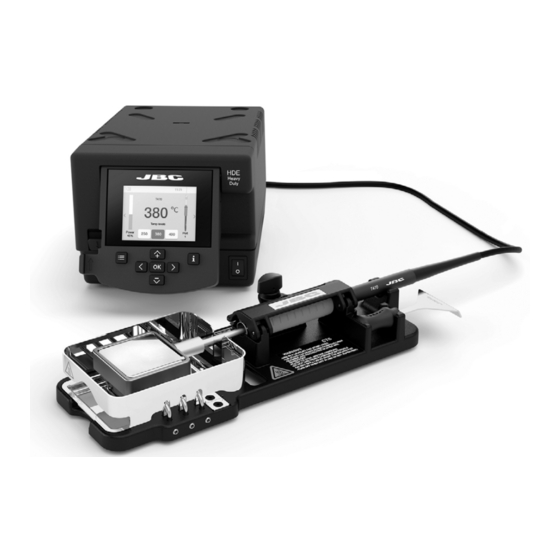 jbc HDCT-9B Quick Start Manual