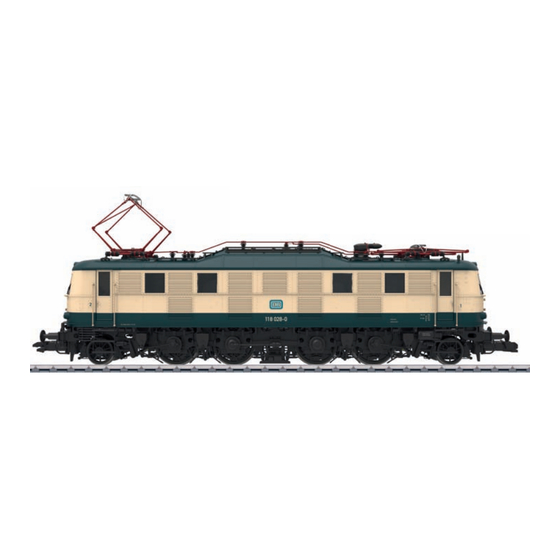 marklin BR E 118 Manual