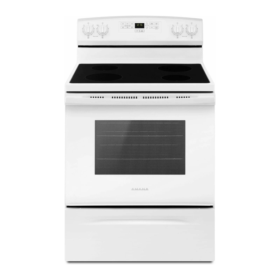 Amana AER6303MFW Manual