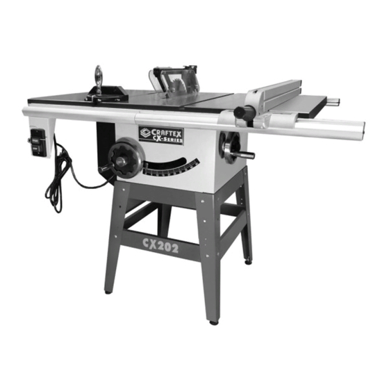 Craftex CX202 User Manual