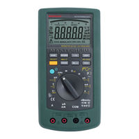 Mastech MS8218 Instruction Manual
