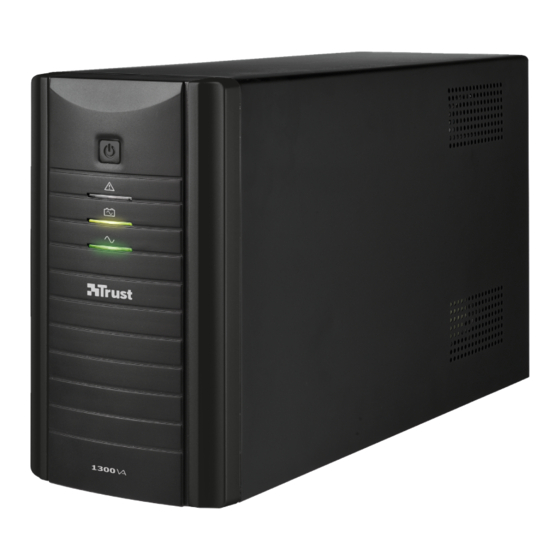 Trust 1300 VA Quick Installation Manual