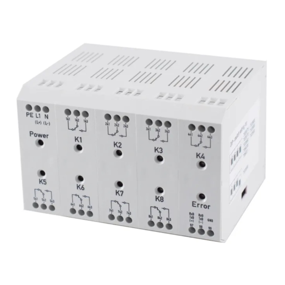JUMO ER8 Operating Manual