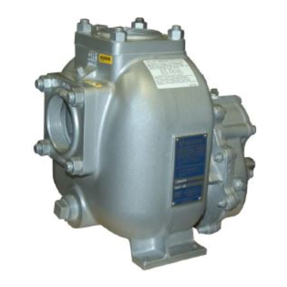 GORMAN-RUPP PUMPS 03H3-GL Installation, Operation, And Maintenance Manual With Parts List