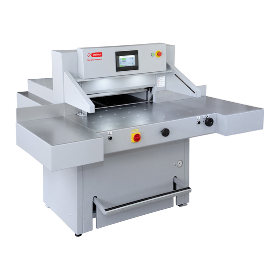 Intimus POWERCUT 5280 EPSHP Operation Manual