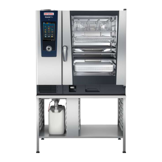 Rational iCombi Pro 6 half size Original Installation Manual