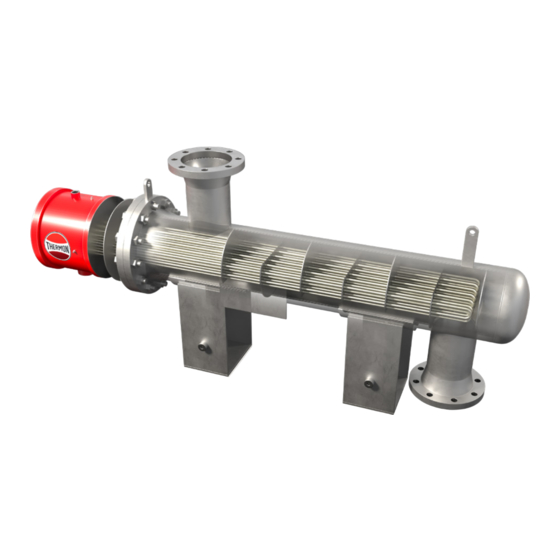 Thermon Caloritech  Quantum TruFlow Heater Installation, Operation & Maintenance Instructions Manual