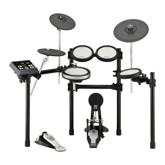 Yamaha DTX540K Assembly Manual