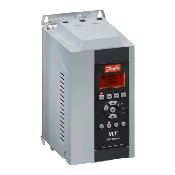 Connection; Soft Starter Connection - Danfoss VLT MCD 201